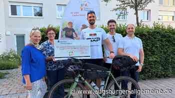 Augsburger radelt 1000 Kilometer für Familien mit schwer kranken Kindern