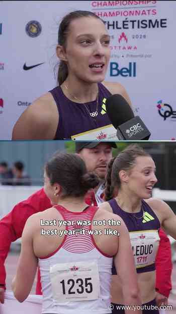 Audrey Leduc is your 3x Canadian 100m Champion🇨🇦👏