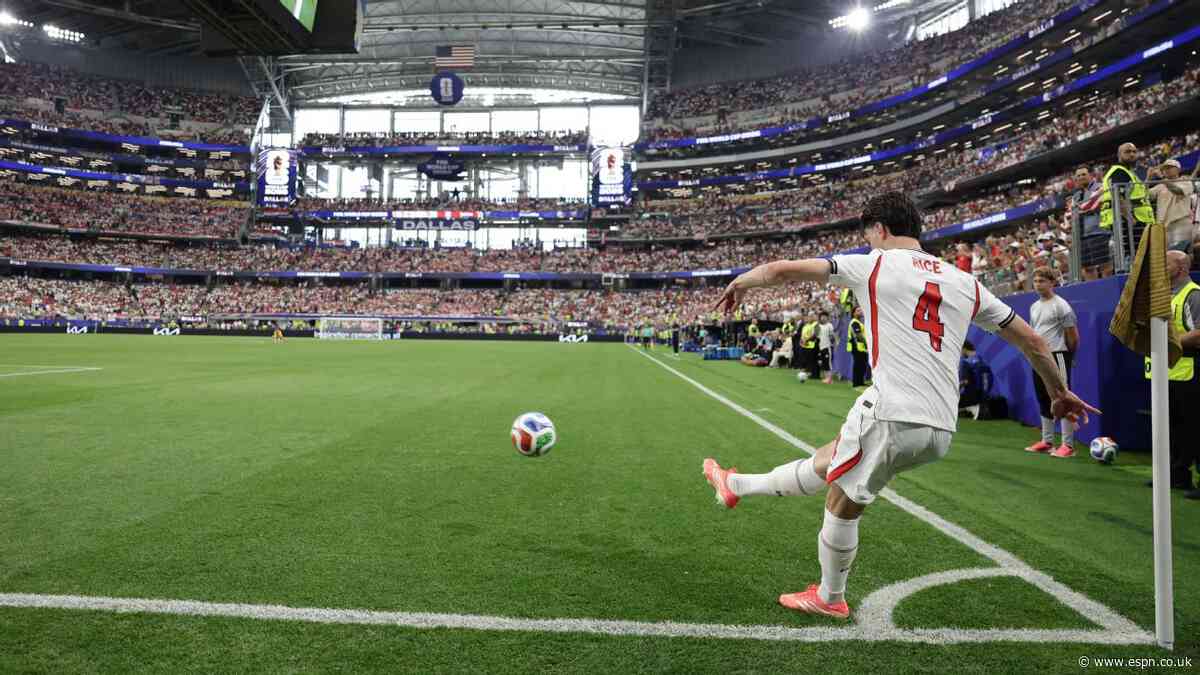 Rice: Set-piece ability should excite England fans...