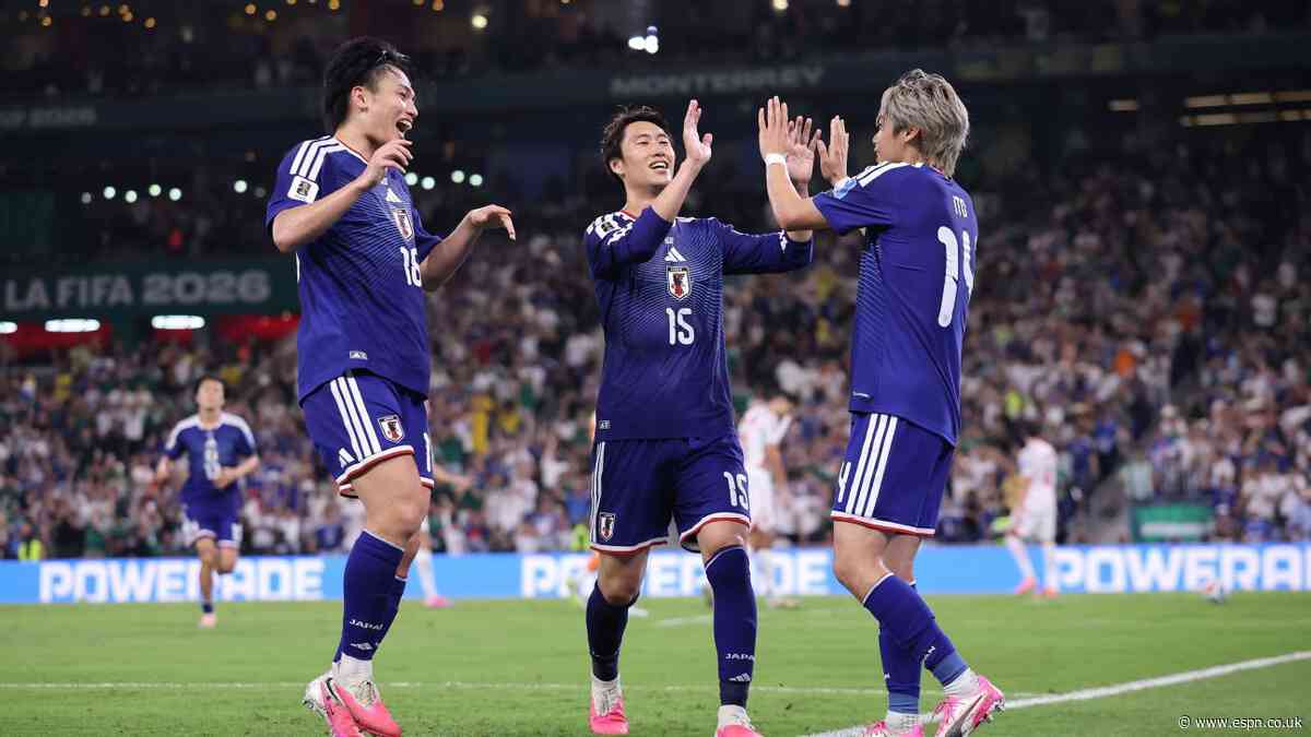 In FIFA World Cup's milestone 1,000th match, Japan...