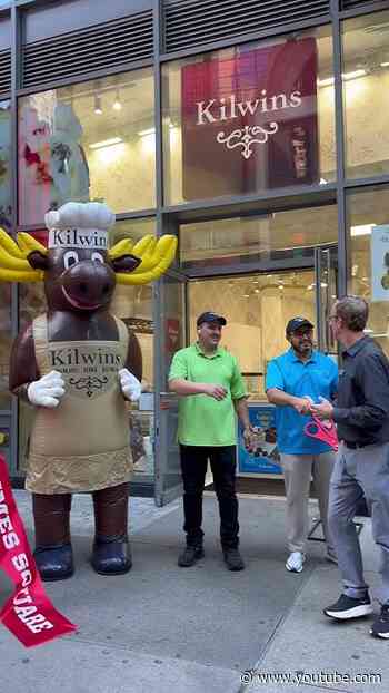 Kilwins is officially open in #TimesSquare!🫎Enjoy sweet treats and ice cream at 1600 Broadway! #NYC