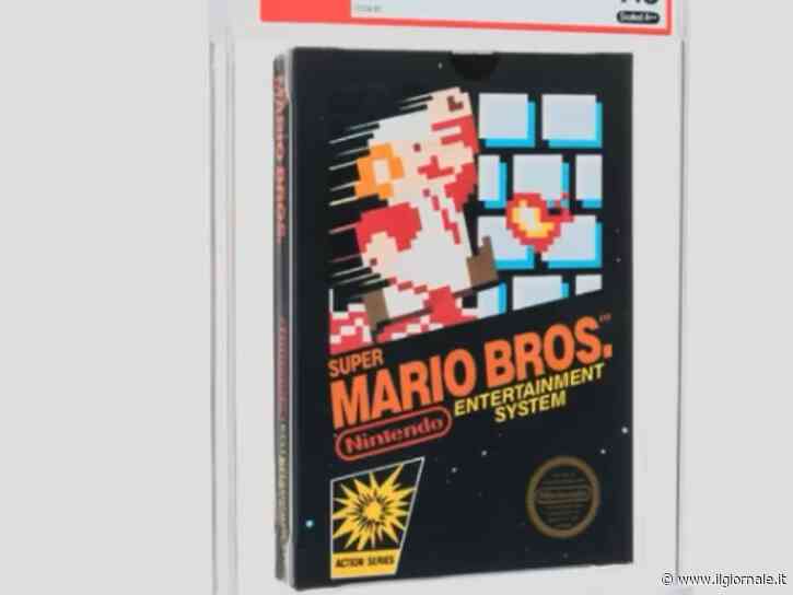 Passione retrogaming: una copia di Super Mario Bros. venduta all'asta per 3 milioni di dollari