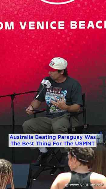 Did Playing Australia In A Friendly Help The U.S. In The World Cup? #shorts