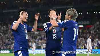 Japan walst met 0-4 over Tunesië heen, maar blijft achter Nederland in poule F