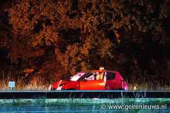Automobilist veroorzaakt ongeval en wordt aangehouden