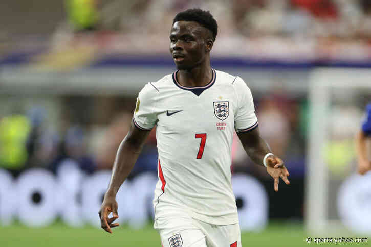 Bukayo Saka misses England training