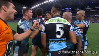 Sharks villain 'lights fuse' against Roosters