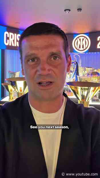 All of Chivu’s love for our colours in a special video message 📲