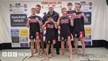 Father and son head to kickboxing championships