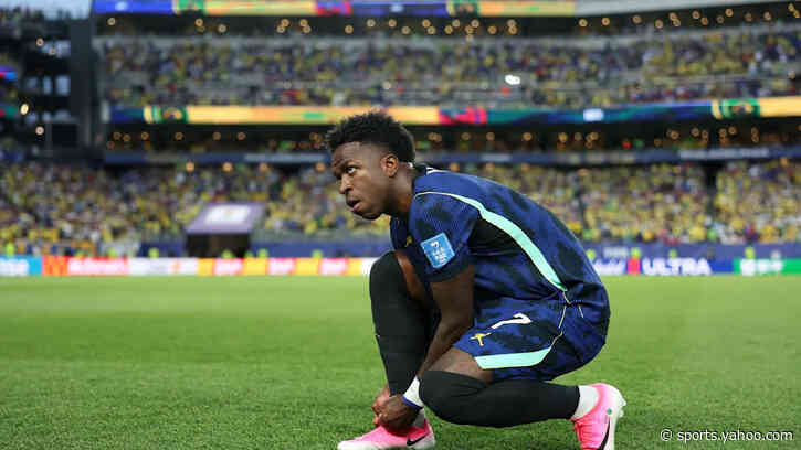 Mixed blessing for Real Madrid as Vinicius Junior rediscovers top form with Brazil