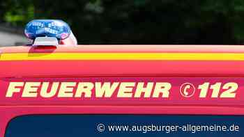 Feuerwehreinsatz in Neuburg: Terrasse eines Einfamilienhauses gerät in Brand