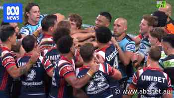 Sharks antagonist raises Roosters' ire as Tricolours run through the finish