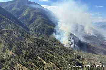 Wildfire still burns near B.C. village of Lytton, as deadly anniversary looms