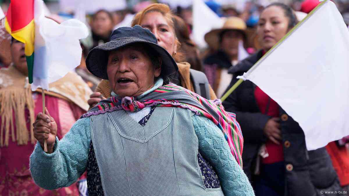 Polizei räumt Blockaden: Boliviens Präsident verhängt wegen Protesten Ausnahmezustand
