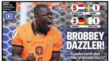 Ploeggenoten Nederlands elftal lovend over mens en voetballer Brian Brobbey: ’Een jongen met karakter’