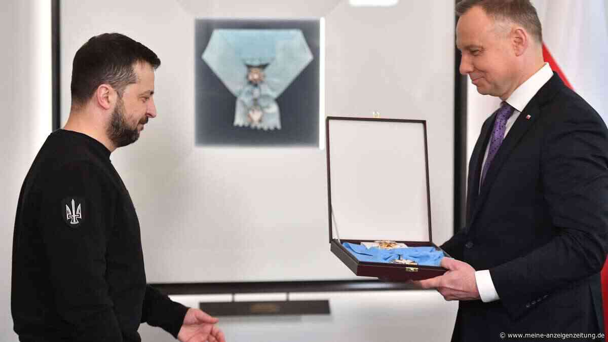 Polen entzieht Selenskyj Orden – und Putin könnte profitieren