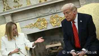 Donald Trump hit with another blast from Georgia Meloni as Italian PM steps up photo row