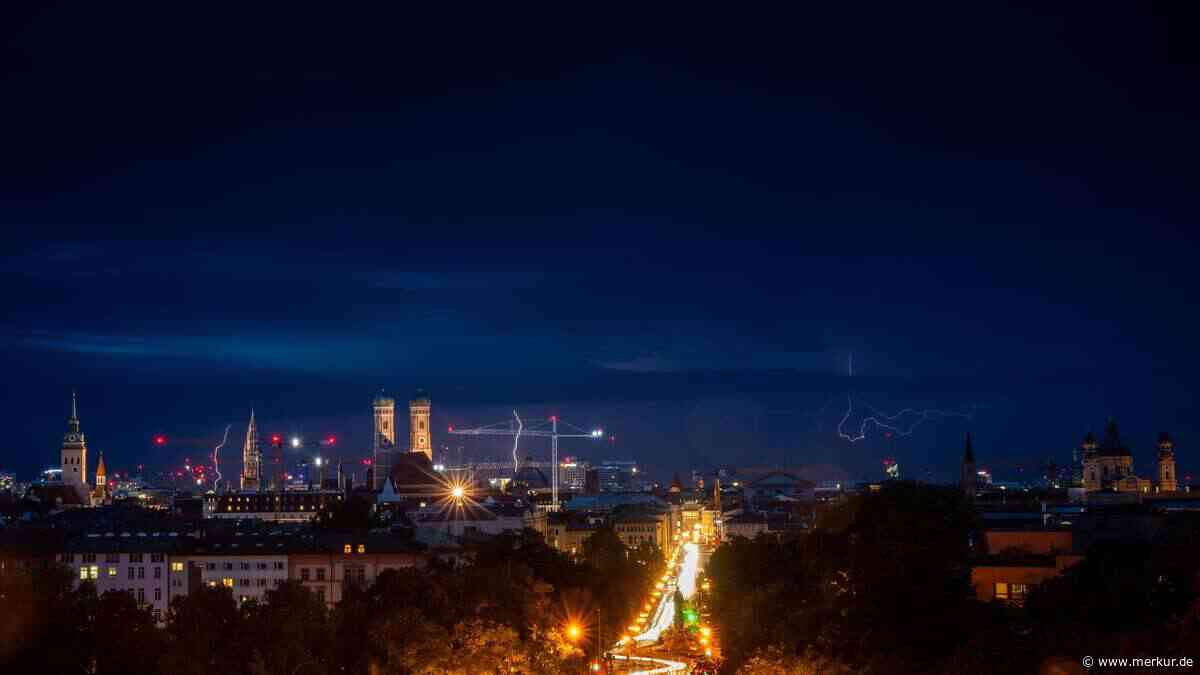 Unwetter-Gefahr in Bayern: Hagel, Starkregen und Sturmböen – und die Hitze bleibt