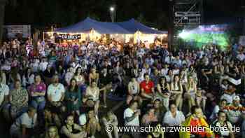 Deutschlandspiel in Nagold: So war das Mega-Public-Viewing zur WM-Partie im Badepark