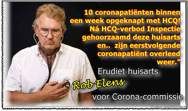 Huisarts Elens bleek de prooi voor jager Hugo de Jonge..!