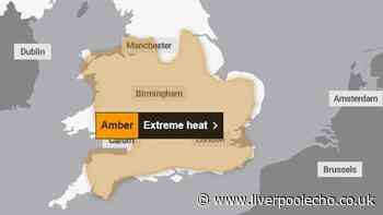 48-hour amber alert issued as Merseyside to bake in 34C heat