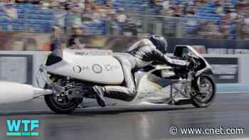 World's Fastest Steam-Powered Rocketbike video