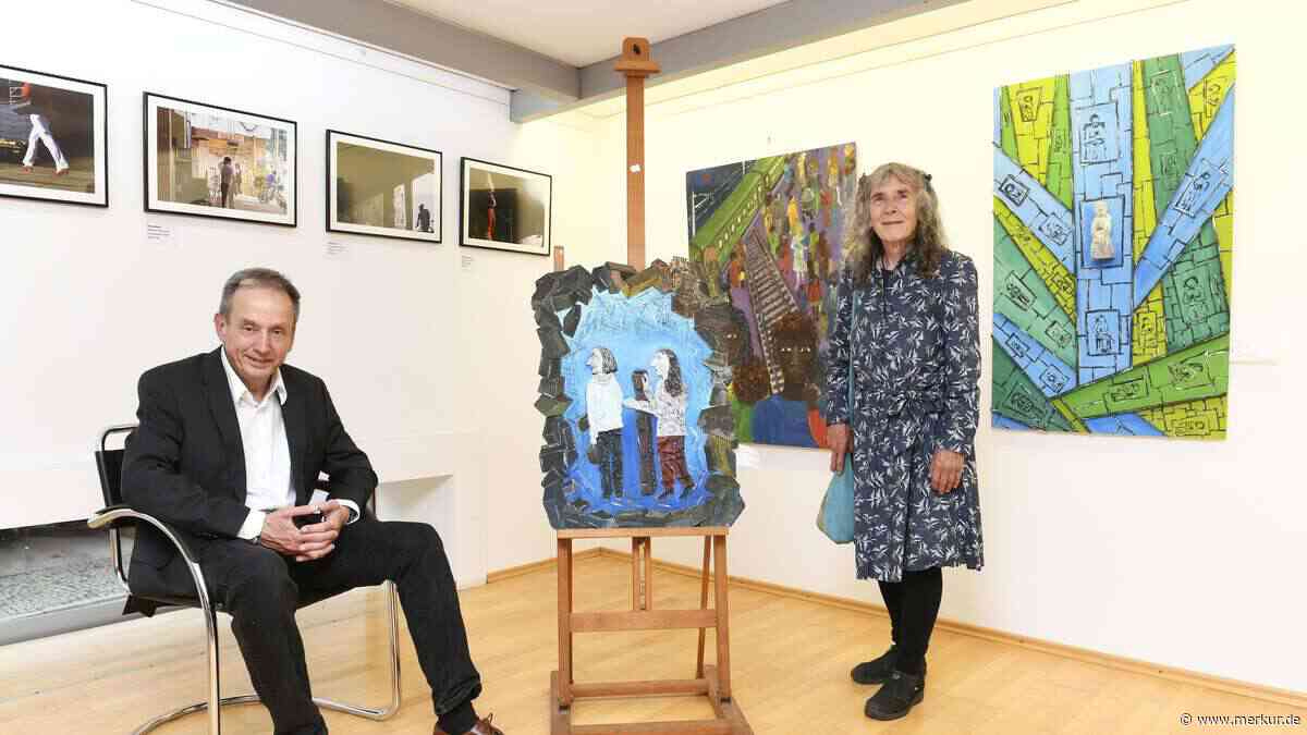 Ihr Papa sprach den Pumuckl, sie zeigt poetische Blicke: Manuela Clarin und Fotograf stellen Werke aus