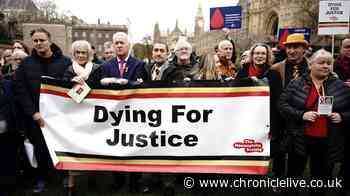 Northumberland MP warns blood scandal compensation 'still falls short'