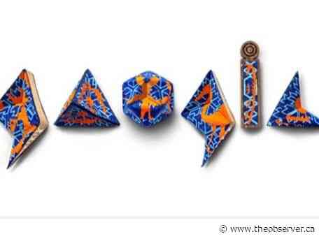 Sunday's Google 'doodle' created by Aamjiwnaang First Nation artist