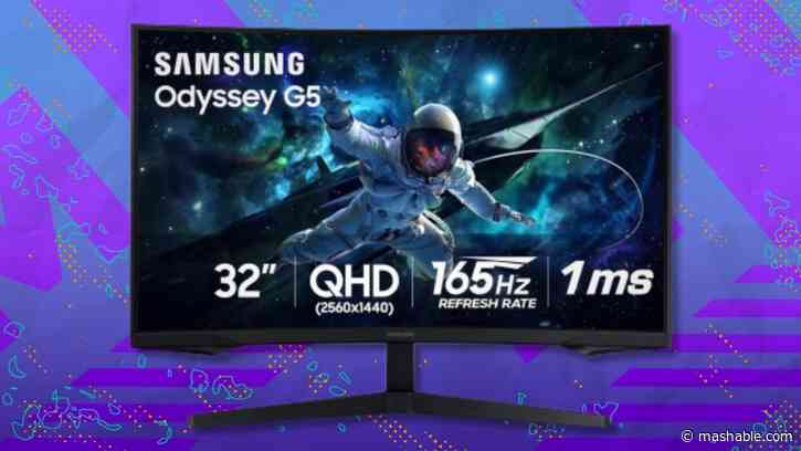 The Samsung Odyssey G5 gaming monitor is down to its best-ever price on Amazon — save $140
