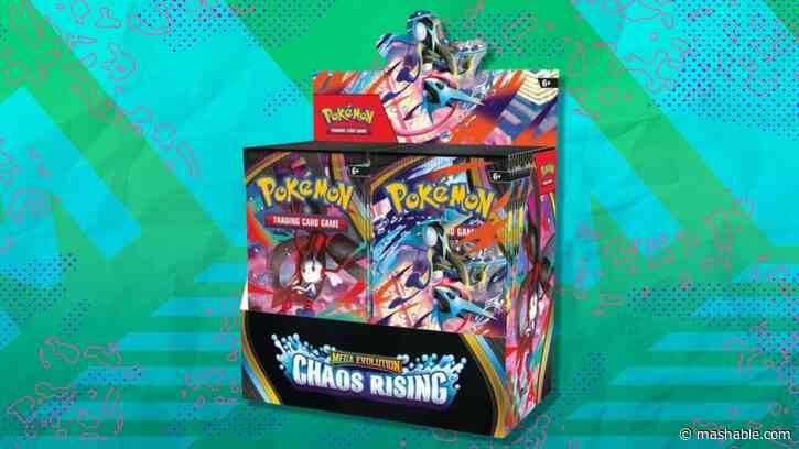The Pokémon TCG Chaos Rising Booster Display Box is back under $265 Amazon — save $15 while stocks last