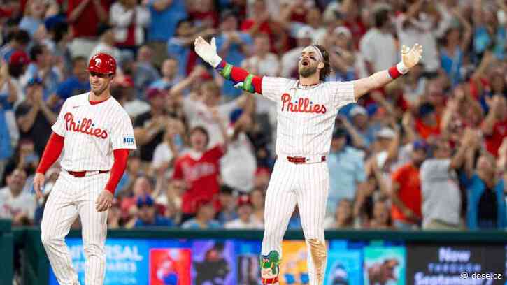 Bryce Harper hit his first career cycle