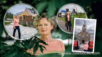 Met Anne-Gine Goemans door het decor van haar thriller: ’Oeps, we rijden nu over Nynke heen’