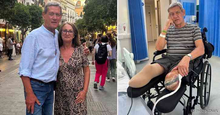 I had stabbing pains in my toes – then my legs were amputated
