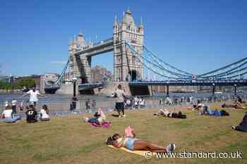 Extreme heat warning for London extended to Thursday as 38C forecast