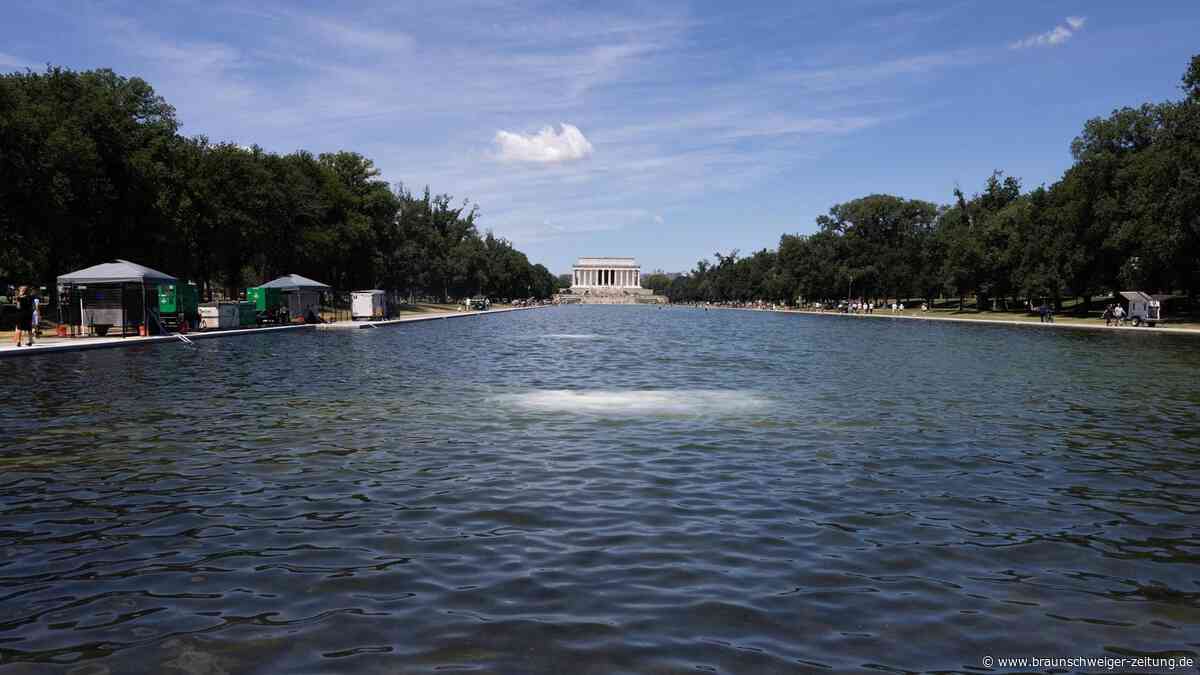 Posse um Trumps „Reflecting Pool“: 14-Millionen-Renovierung muss wiederholt werden