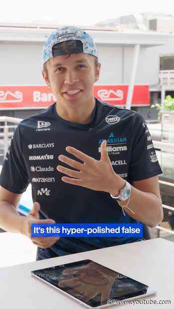 Wise words from Albono 👊 #f1