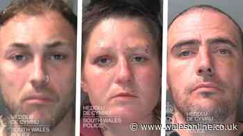 Trio forced their way into flat while owner was in hospital