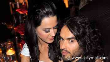 Russell Brand says he couldn't have sexually assaulted a film worker on set of flop Arthur... because he was 'too in love' with Katy Perry to even look at another woman