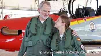 Prinzessin Leonor macht Papa Felipe zum stolzen Passagier