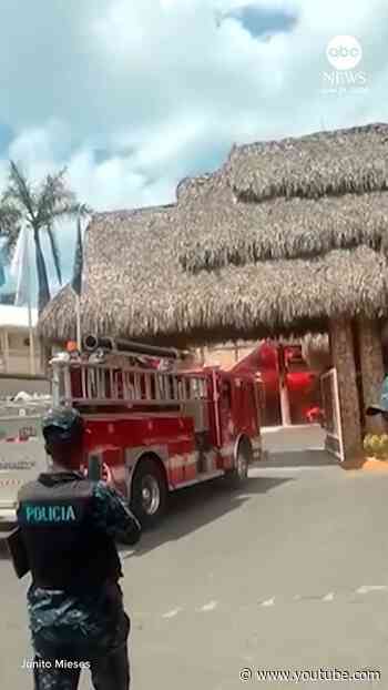 Investigation into Dominican Republic resort inferno #news #dominicanrepublic #fire