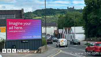 Concerns over town's 'monstrosity' billboard