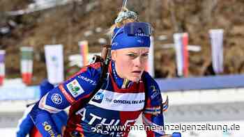 Biathlon: Zusammenstoß mit Hund – Französin muss bewusstlos ins Krankenhaus