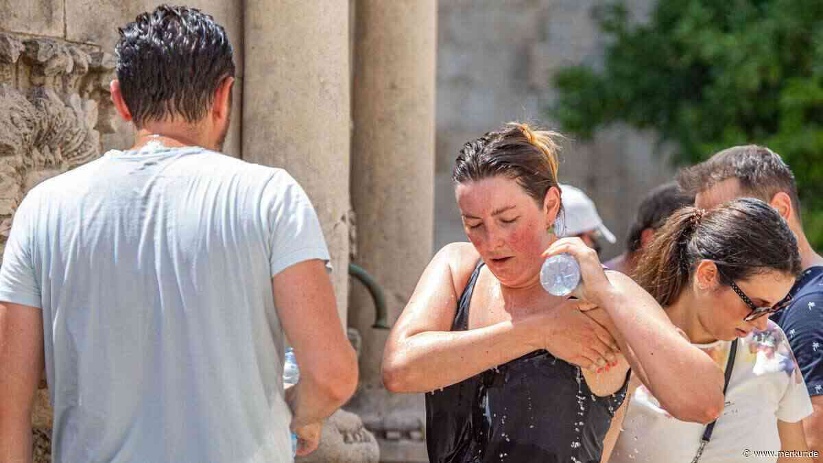 Extreme Hitze herrscht in Kroatien: Zivilschutz wendet sich an Bevölkerung und Touristen