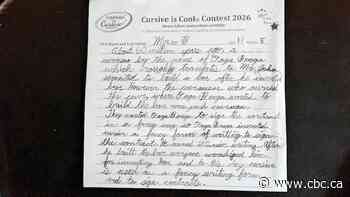 This B.C. teacher is teaching cursive — and helping students win national handwriting awards