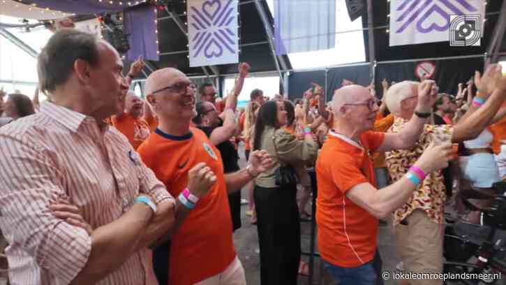 Wat een fantastische voetbalavond in de feesttent! 🇳🇱🧡