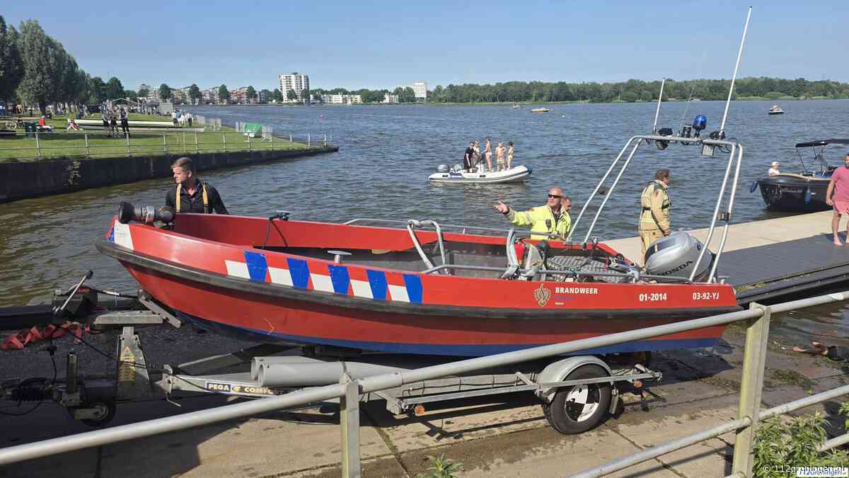 Brandweer inzet bij het Hoornsemeer