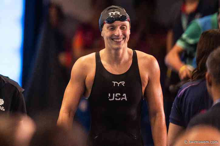 Katie Ledecky on Kate Douglass’ 50 Free World Record: “I think it lifts everyone up”