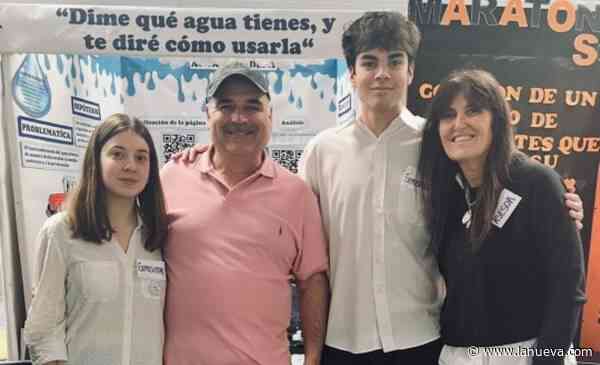 Orgullo para Goyena: una investigación estudiantil sobre el agua llegó a la final de un prestigioso certamen nacional
