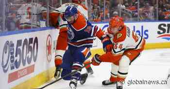 Oilers ink forward Dickinson to five-year contract